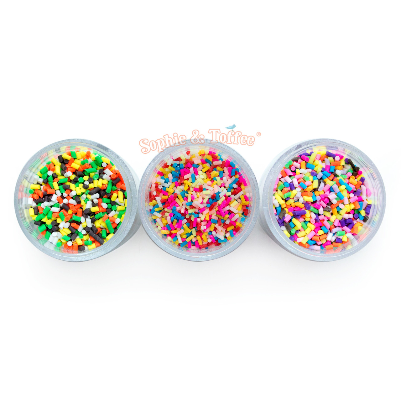 Polymer Clay Fake Sprinkles Topping Faux Chocolate Toppings