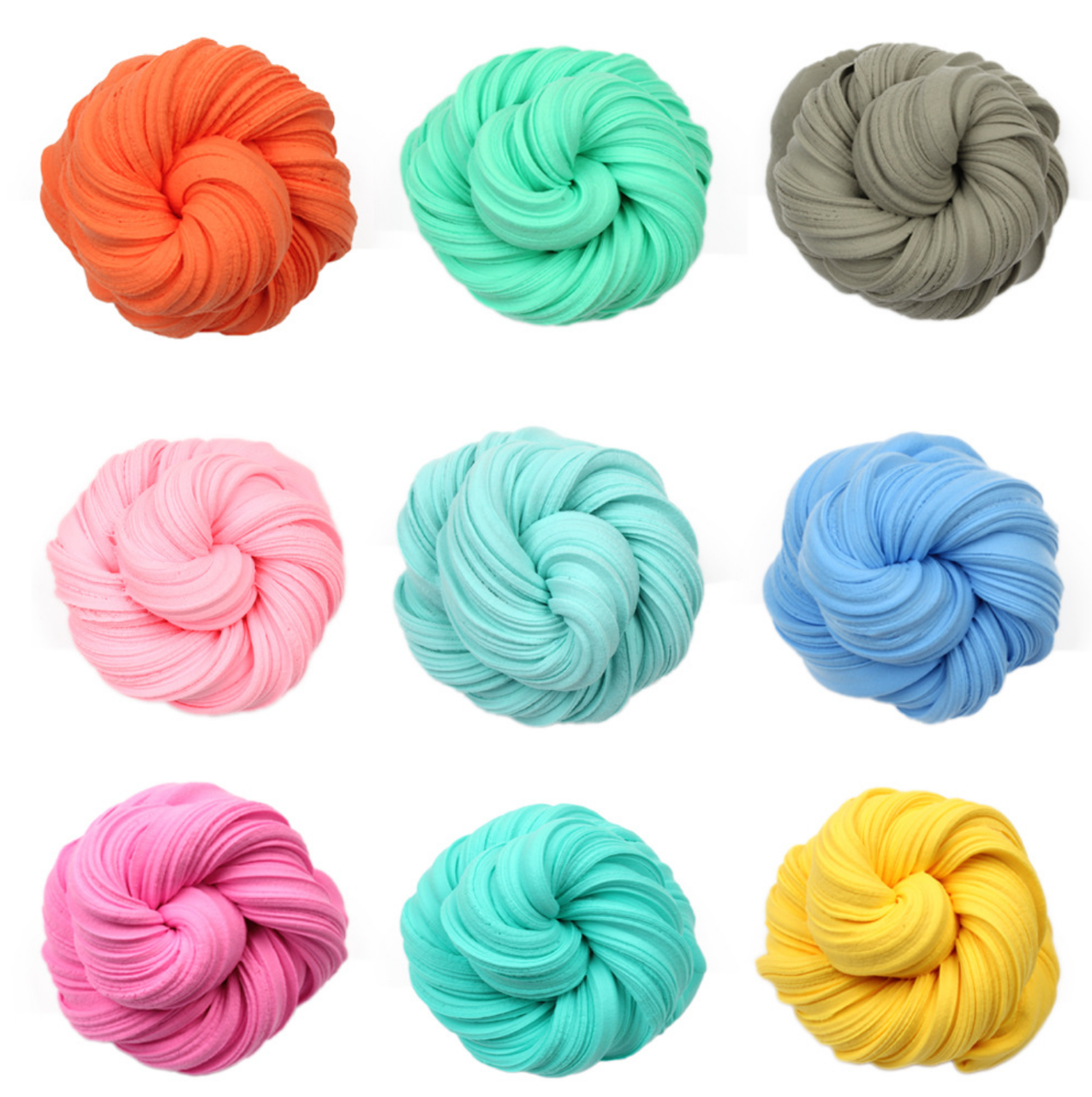 air dry clay in slime