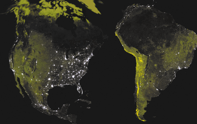 North & South America