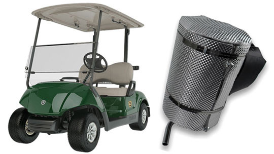 DEI Introduces Muffler Shield for the Yamaha® G Series Golf Cart