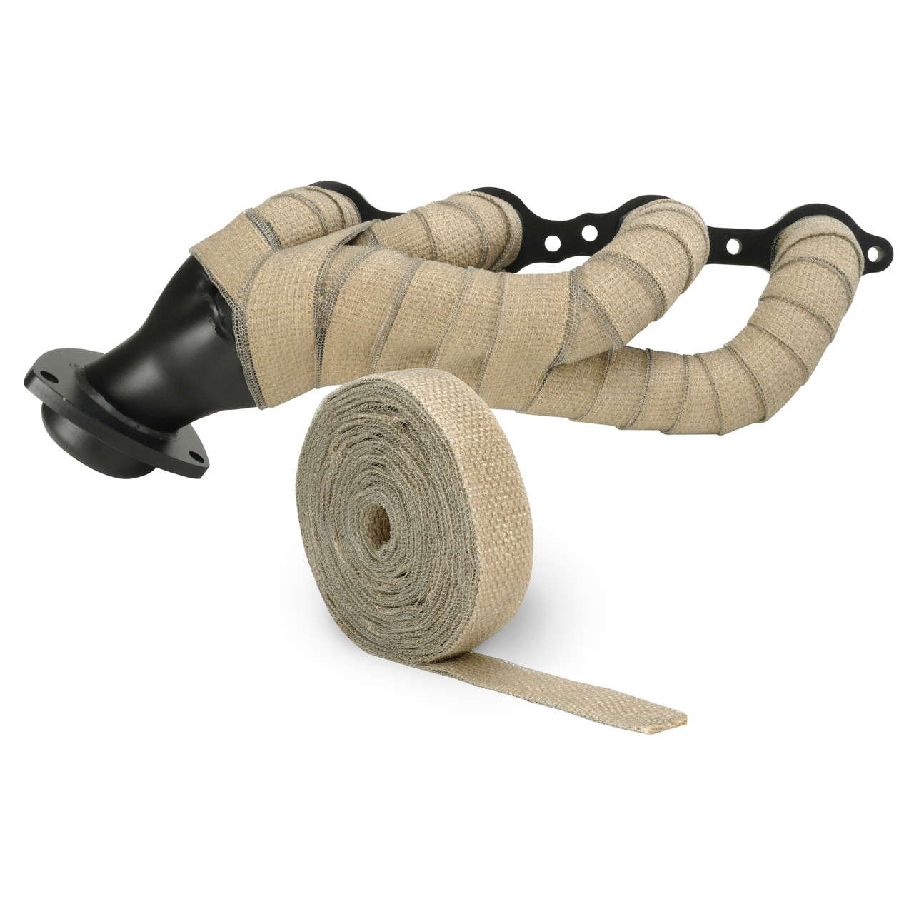 Tan EXO™ Series Exhaust Wrap & Clamps 1.5"x 30' Design Engineering, Inc