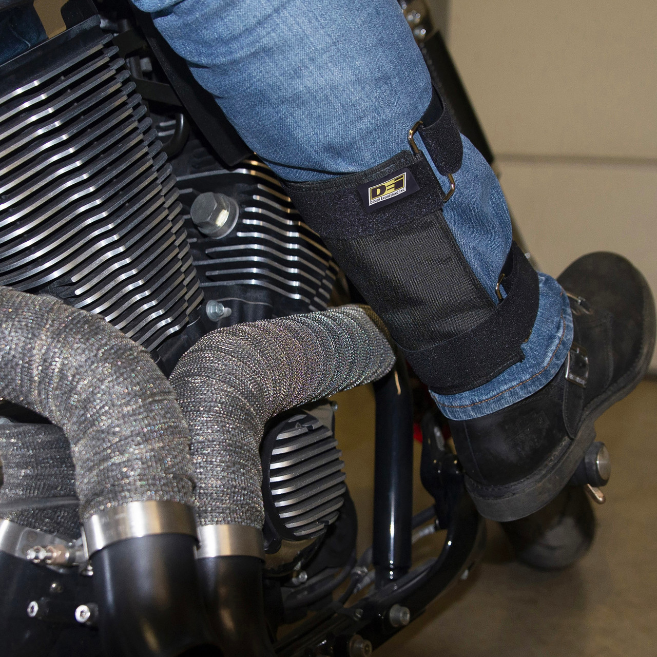 Motorcycle Leg Shield - Design Engineering, Inc