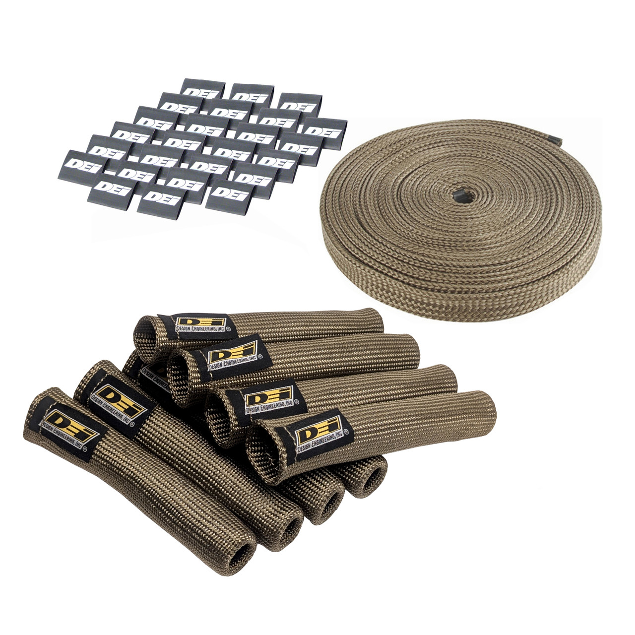 Titanium Protect-A-Boot™ and Wire Kit - 8 Cylinder - Design