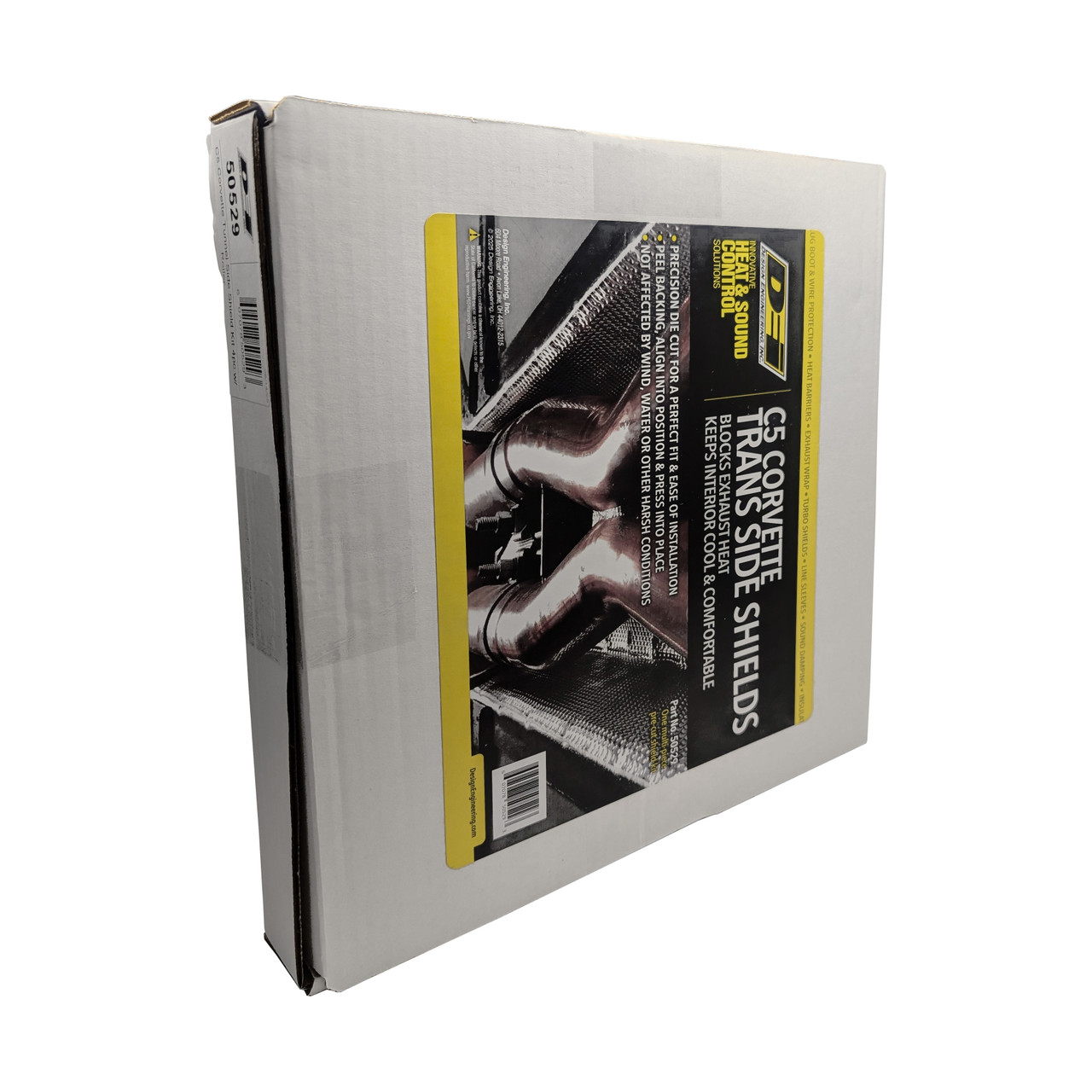 C5 Corvette - Trans Tunnel Heat Shield Side Shields Only - Design