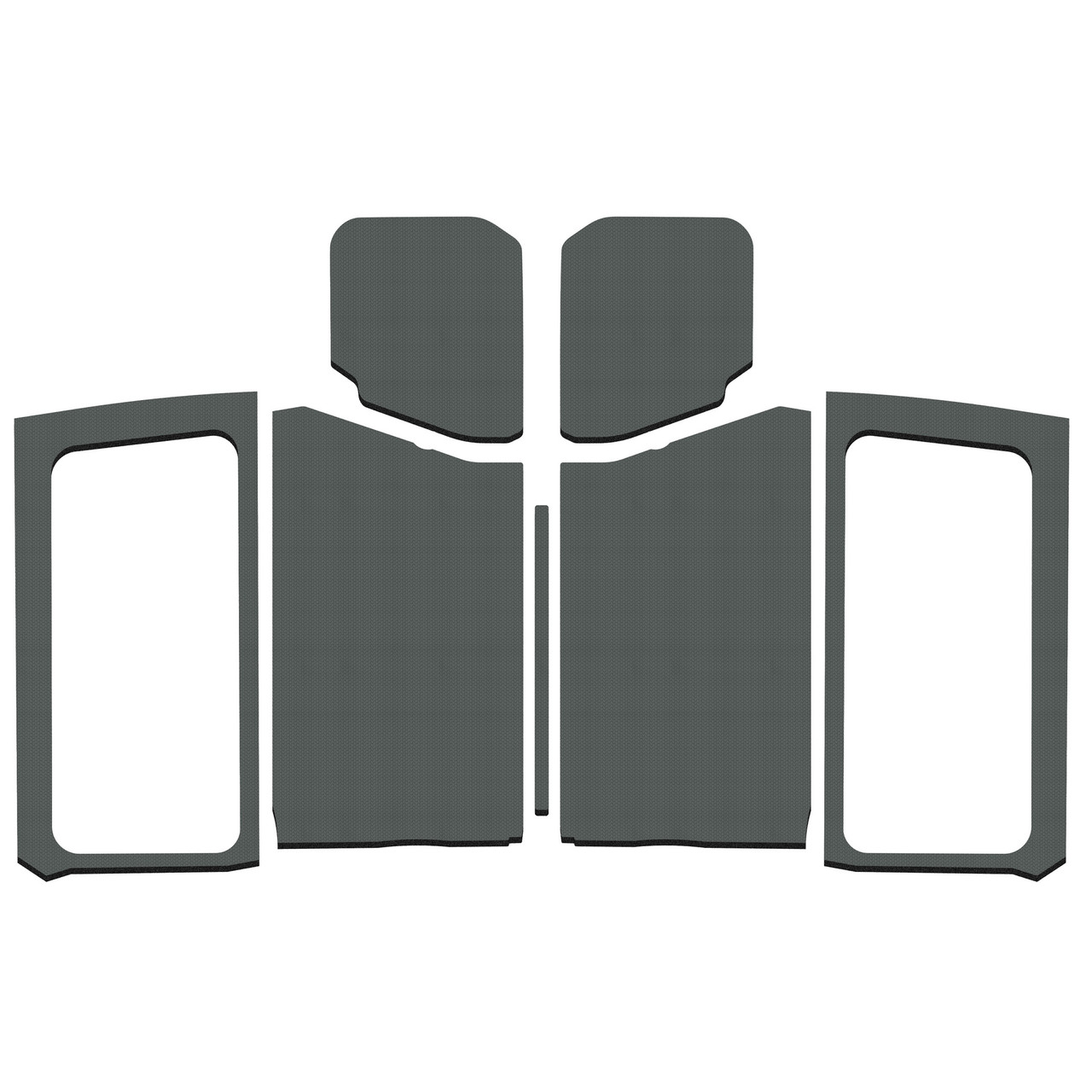 Wrangler JL 2-Door - Gray Leather Look Complete Kit - Design Engineering,  Inc