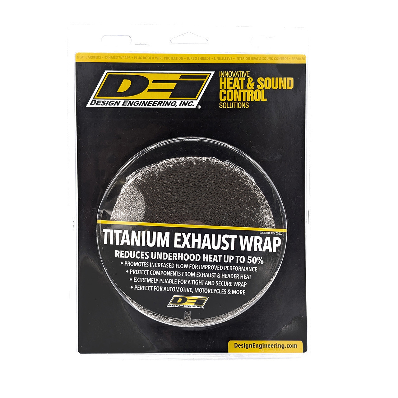 Design Engineering 010450 Titanium Pipe Shield 6 x 1' Exhaust Heat Shield : Buy Online at Best Price in KSA - Souq is now