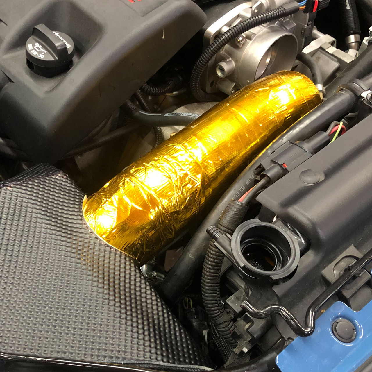 Forge Motorsport Gold Heat Resistant Wrap 50mm x 16ft ( 5 Metres)
