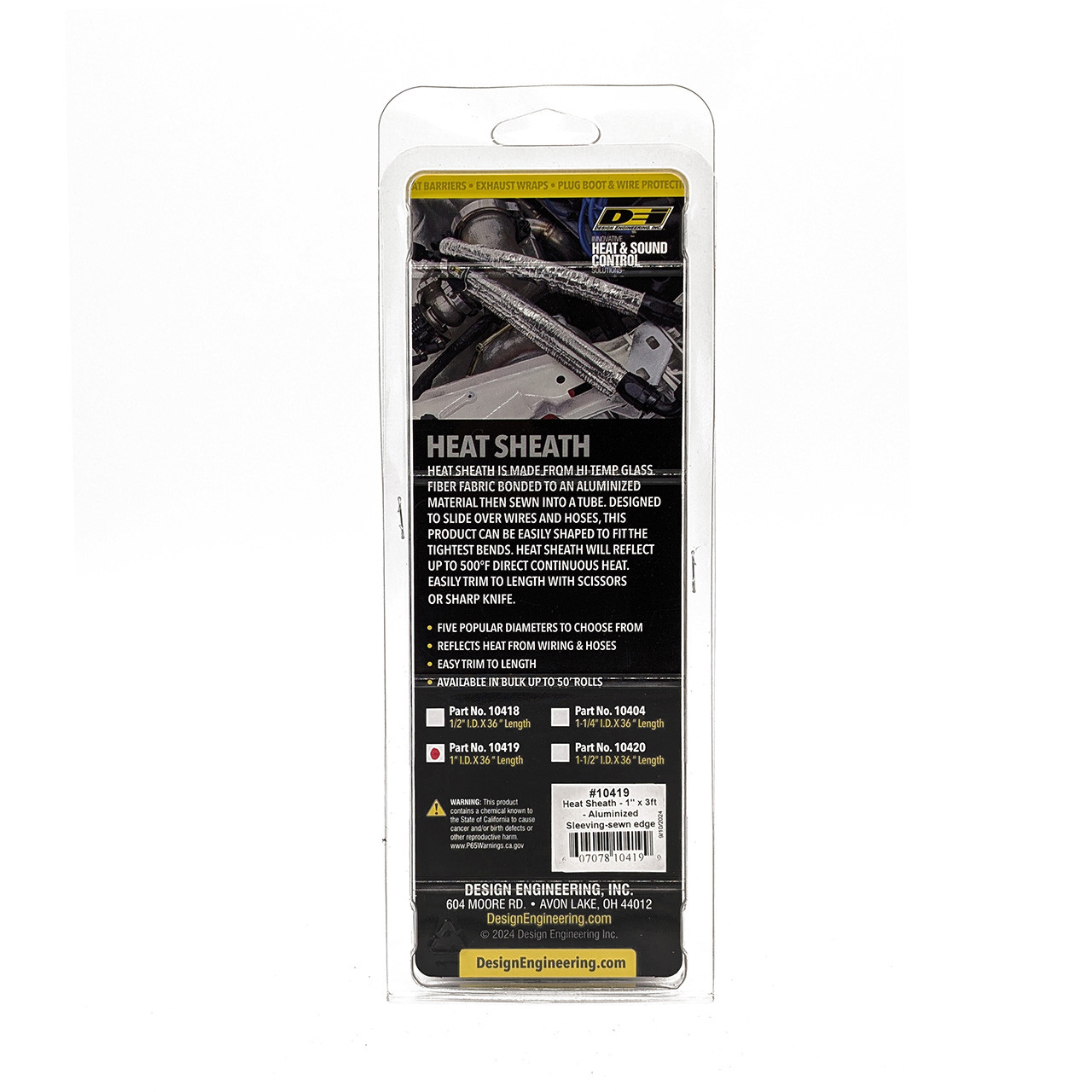 Heat Sheath™ Aluminized Sleeving - 1