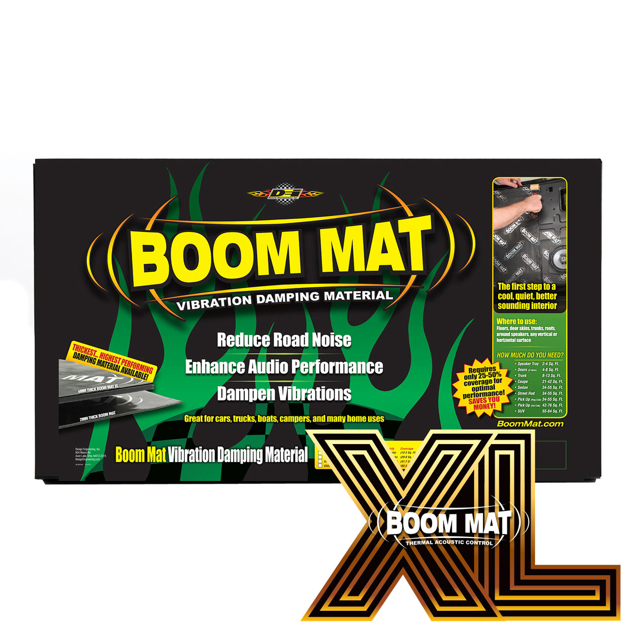 Boom Mat XL Damping Material - 12.5