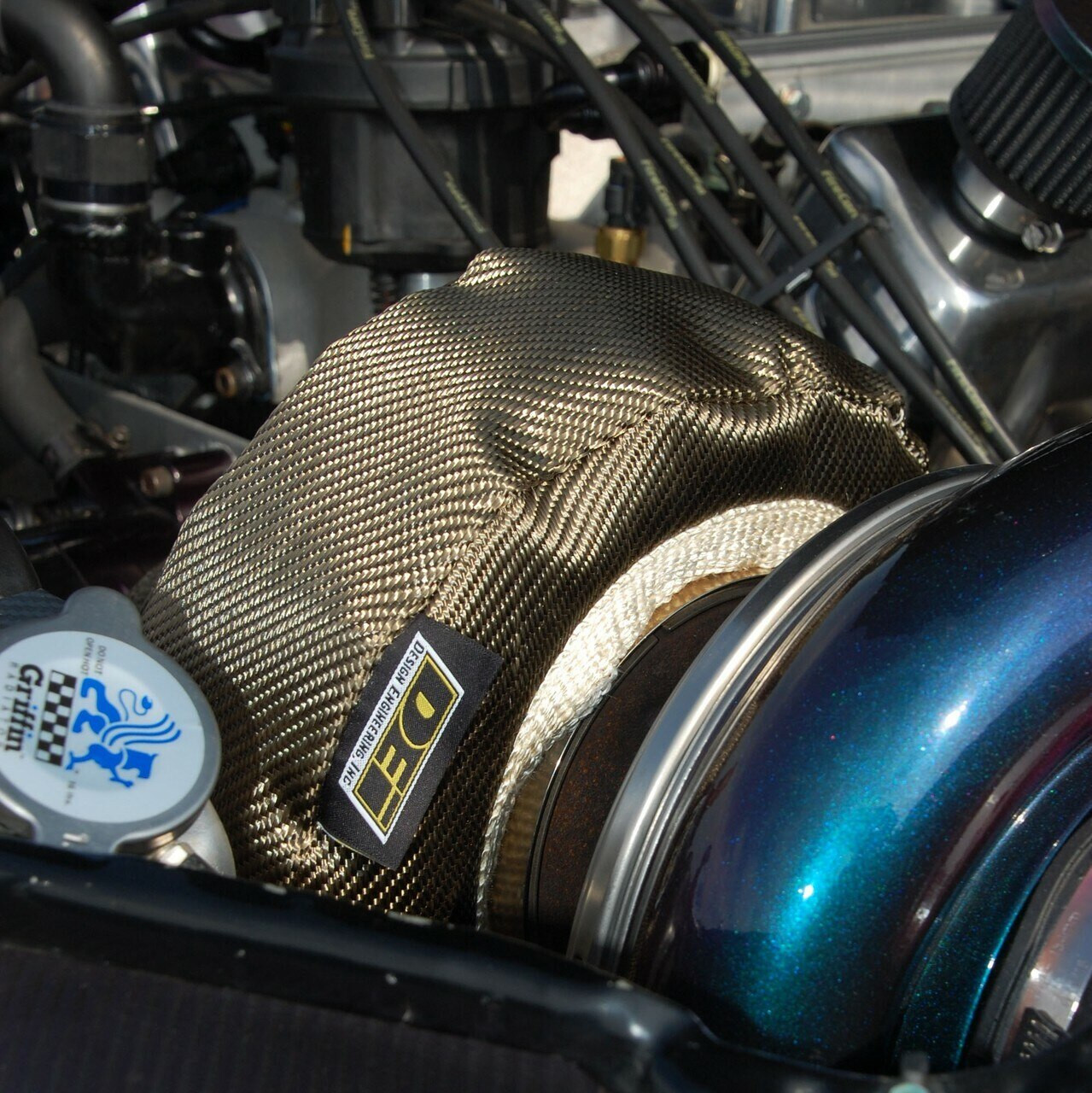 Turbo Hitzeschutz, Turbo Decke Hitzeschutz Abdeckung Barriere Turbolader  Abdeckung Wrap für T3 Turbolader(T3) : : Auto & Motorrad