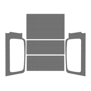 2004-2006 Wrangler LJ - Gray Original Finish Complete Headliner Kit 2004-2006 Wrangler LJ - Gray Original Finish Complete Headliner Kit