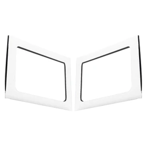 2011-2018 Wrangler JK 4-Door - White Original Finish Rear Side Window Only