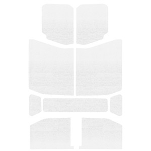 Wrangler JL 4-Door - White Original Finish Headliner Only Wrangler JL 4-Door - White Original Finish Headliner Only