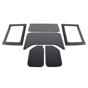 2011-2018 Wrangler JK 4-Door - Black Original Finish Complete Headliner Kit 2011-2018 Wrangler JK 4-Door - Black Original Finish Complete Headliner Kit