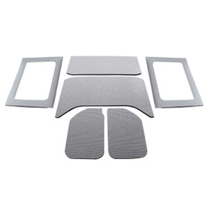 2011-2018 Wrangler JK 4-Door - Gray Original Finish Complete Headliner Kit 2011-2018 Wrangler JK 4-Door - Gray Original Finish Complete Headliner Kit
