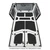 Wrangler JL 4-Door - Black Original Finish Rear Side Window Only