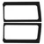 Wrangler JL 2-Door - Black Original Finish Rear Side Window Only