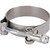 Wide Band Stainless-Steel Clamp - 2-1/4" - 2-9/16" Wide Band Stainless-Steel Clamp - 2-1/4" - 2-9/16"