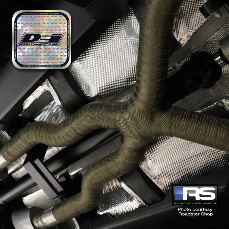 Titanium™ Exhaust & Pipe Wrap Kit Design Engineering, Inc