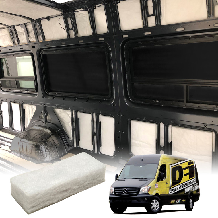 '07+ Mercedes Sprinter 144 Dually - Floor insulation Kit