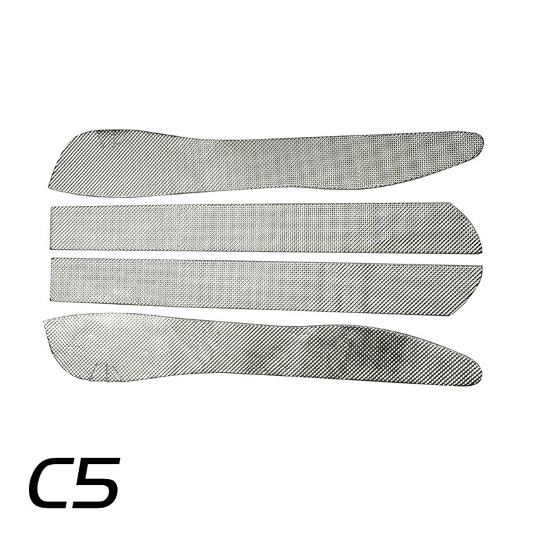 050529 - C5 Corvette Transmission Tunnel Side Shields Only