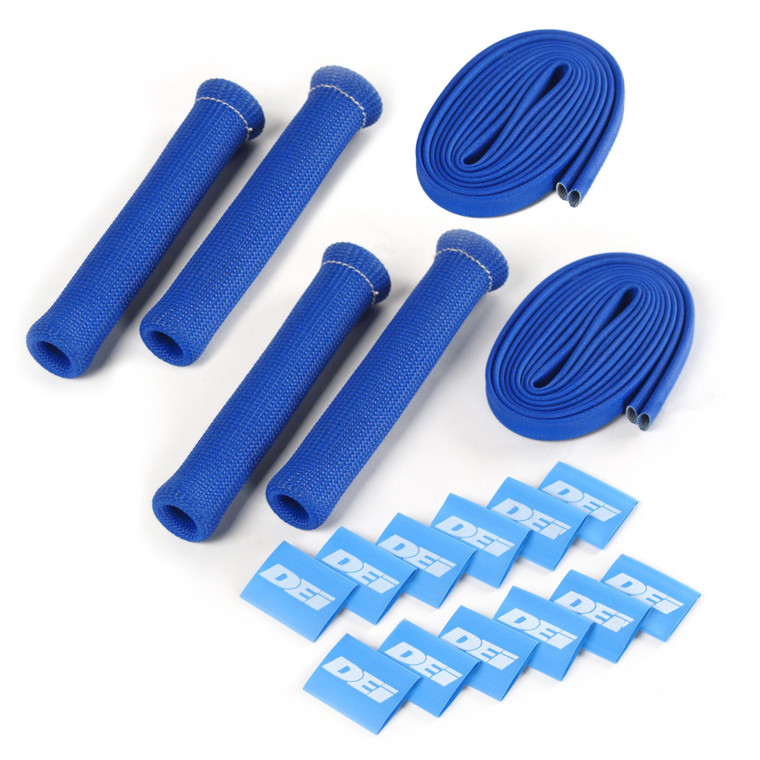 Protect-A-Boot™ and Wire Kit - Blue 4 Cylinder