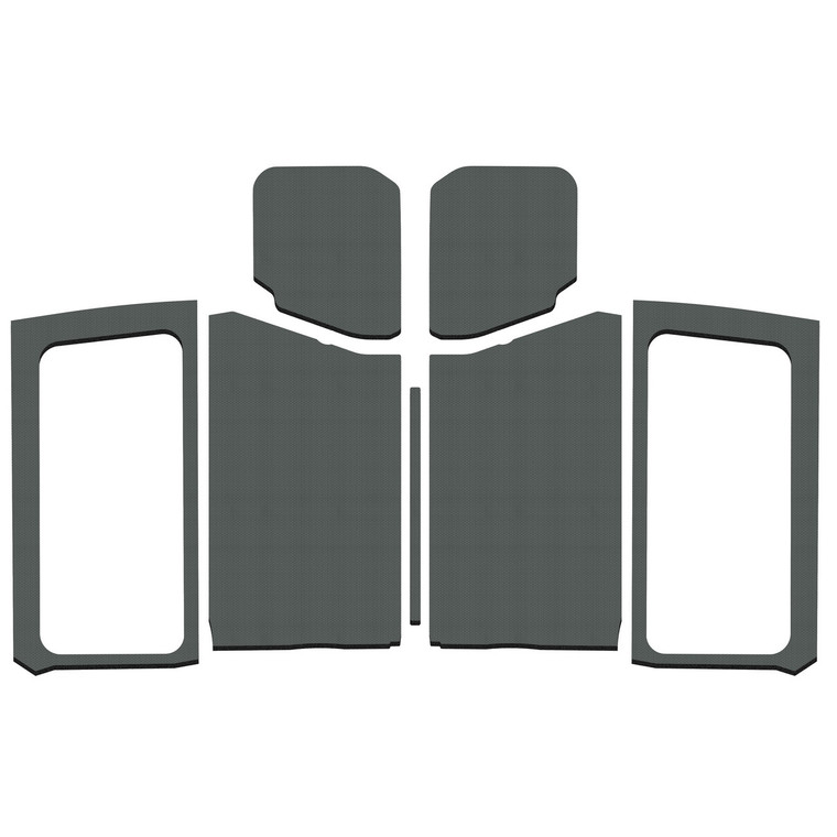 Wrangler JL 2-Door - Gray Leather Look Complete Headliner Kit
