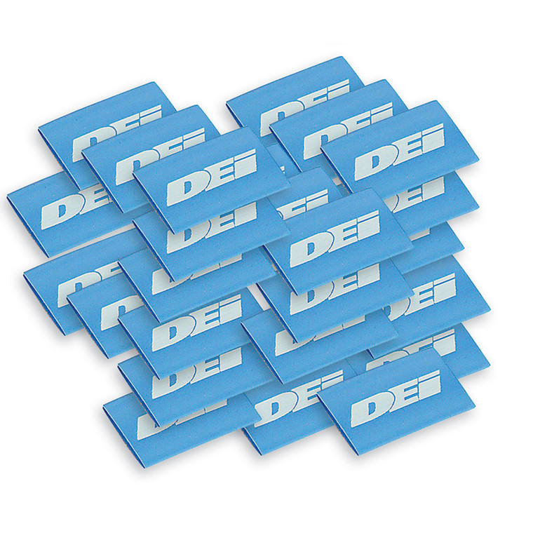 Spark Plug Wire / Boot Shrink Tubes - 18mm x 1-1/2" - Blue