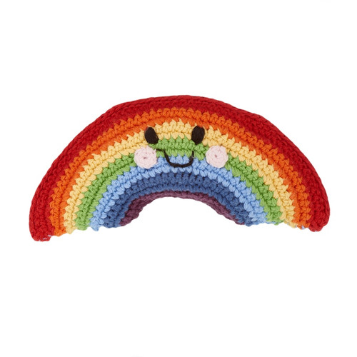 Friendly Rainbow Rattle