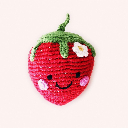 Friendly Strawberry Rattle