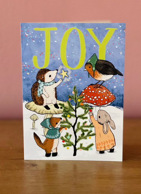 Joy  Greeting Card