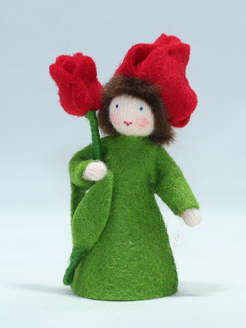 Tulip Felt Fairy