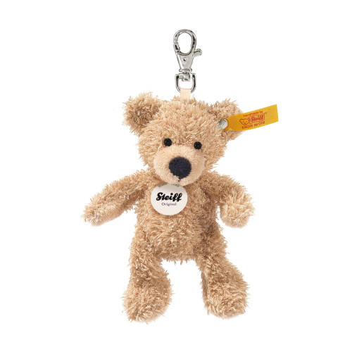 Fynn Teddy Bear Stuffed Plush Keyring, 5 Inches