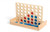 “4 in a Row” Wooden Board Game