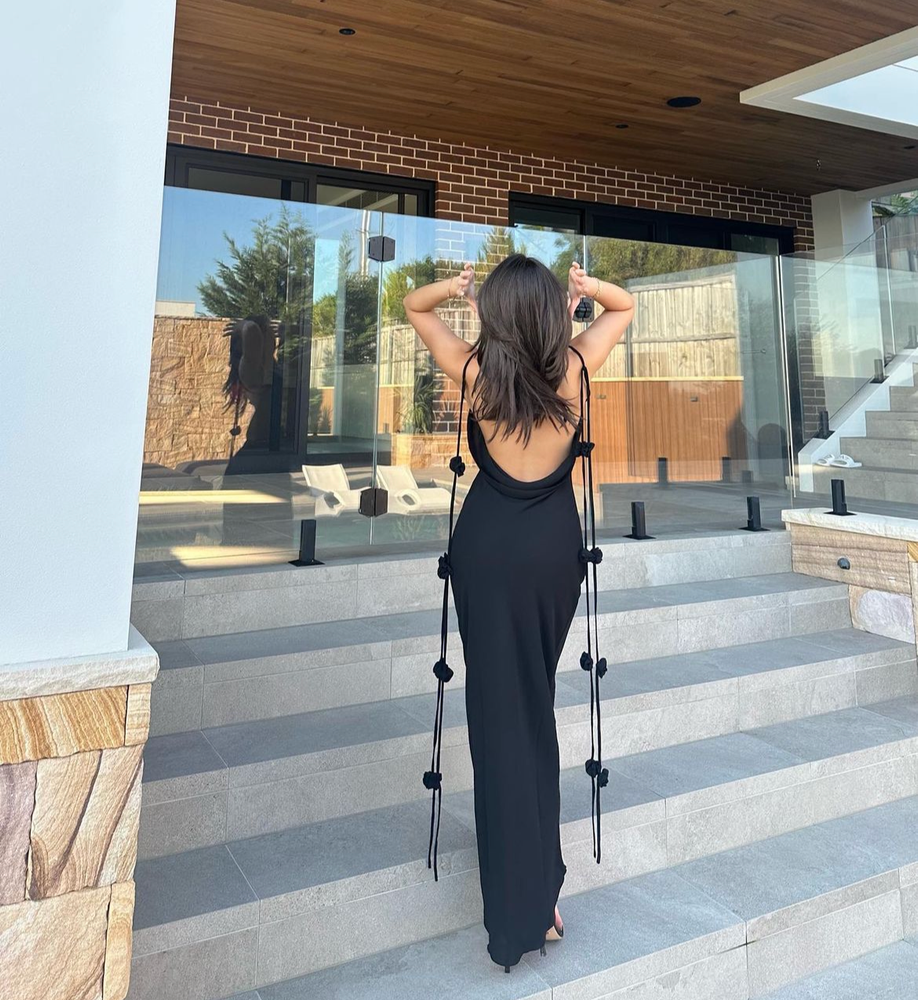 House of Troy Adriana Gown - Black