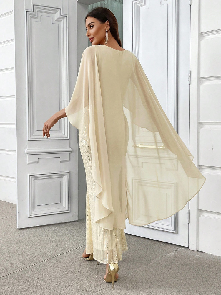 Nadia Dress - Light Apricot