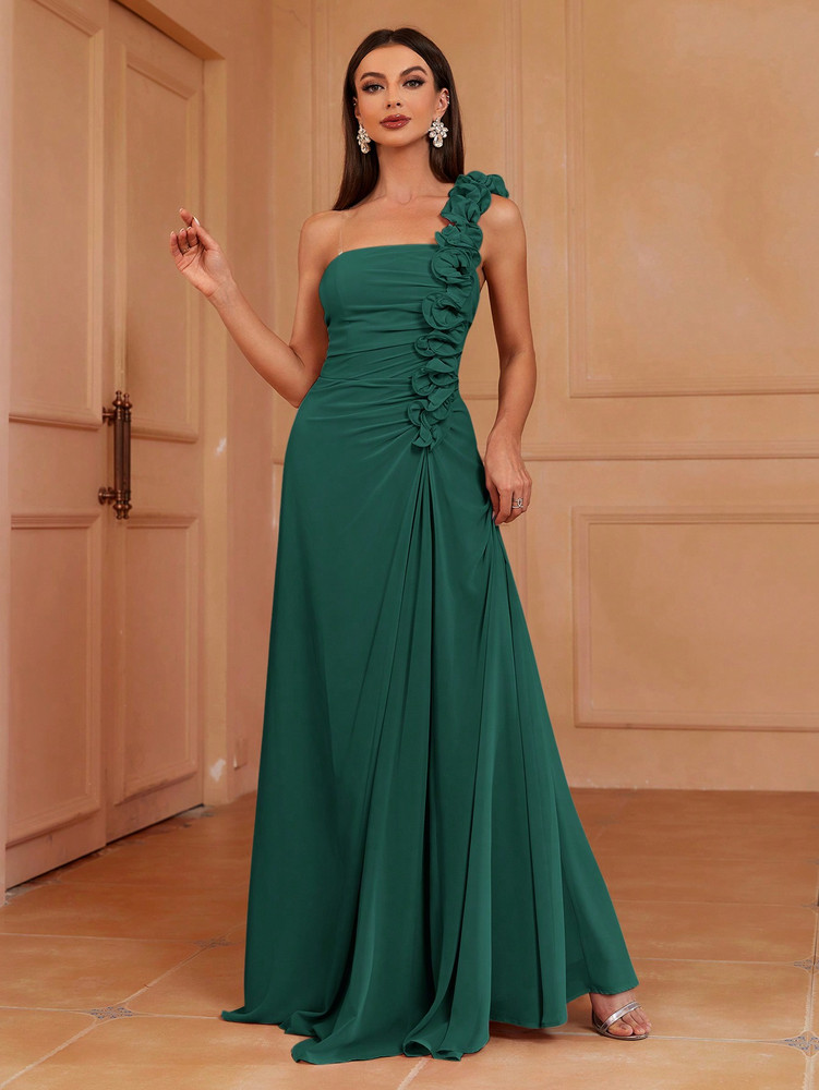 Abbey Gown - Emerald Green