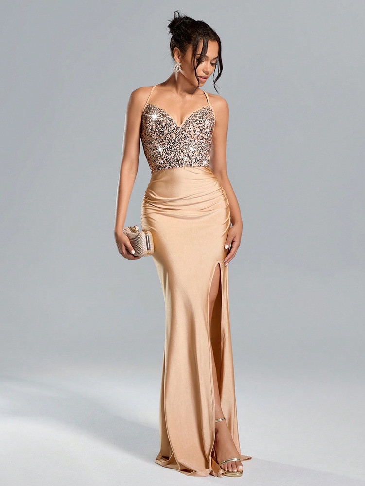 Kendall Gown - Champagne