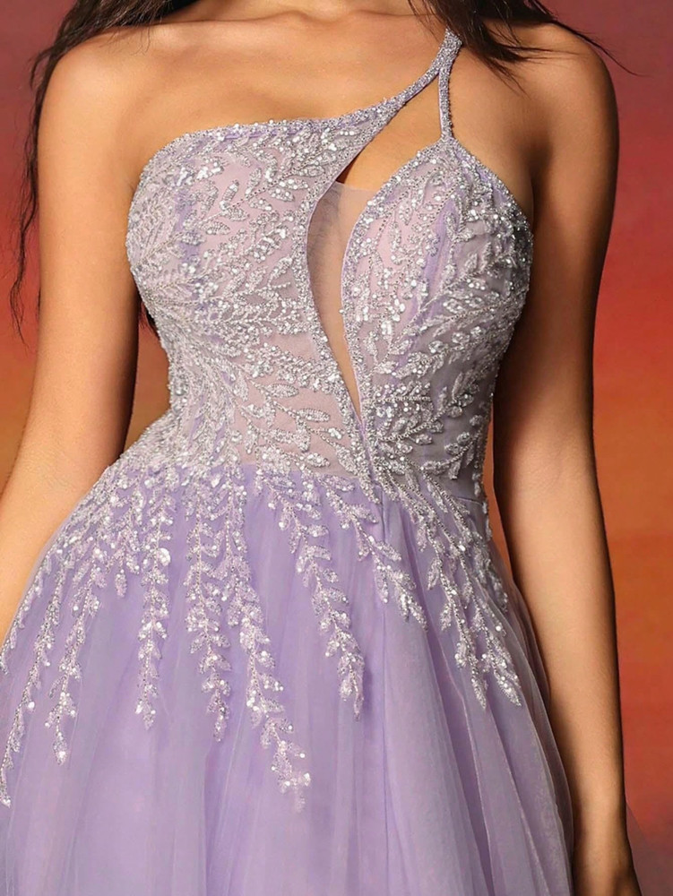 Sleeping Beauty Gown - Lavender Purple