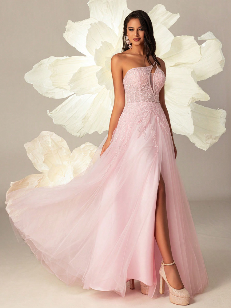 Sleeping Beauty Gown - Light Pink