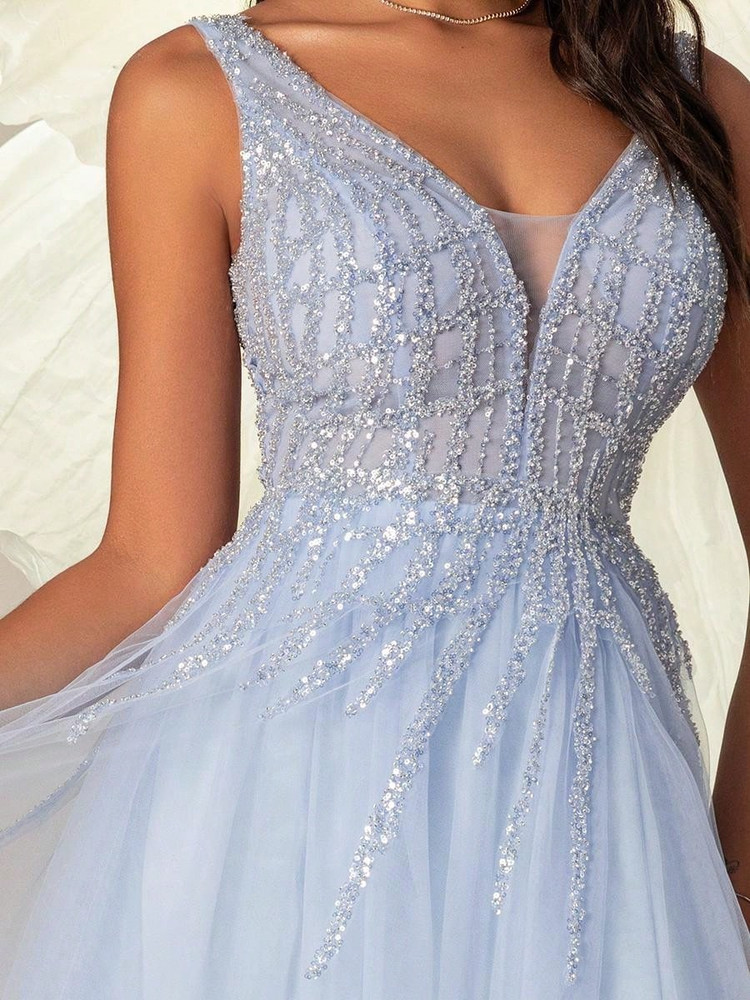 Cinderella Gown - Sky Blue