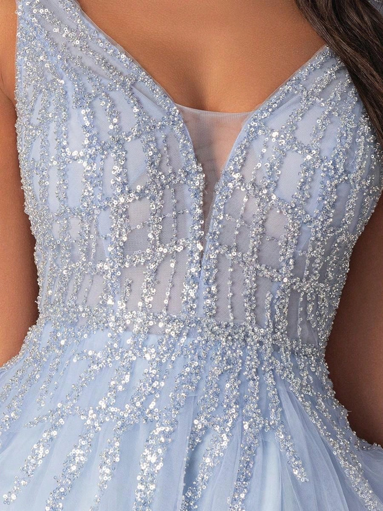 Cinderella Gown - Sky Blue