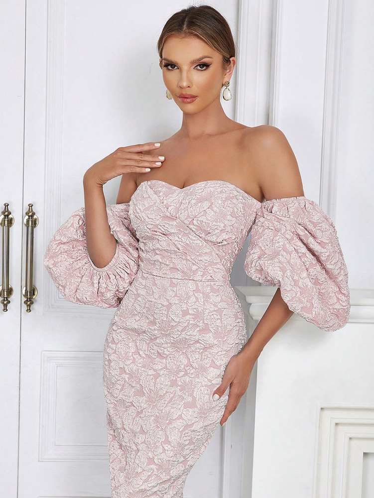 Chantelle Dress - Baby Pink