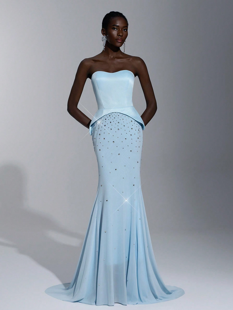 Nakita Gown - Baby Blue