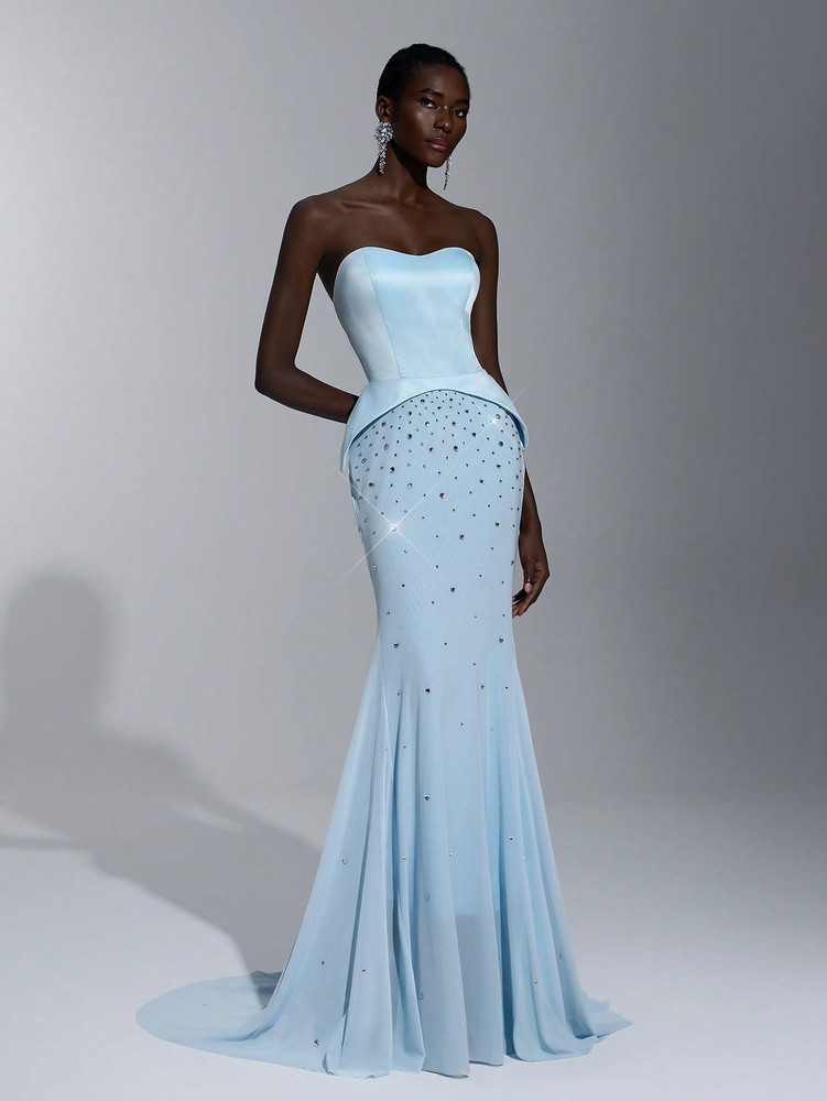 Nakita Gown - Baby Blue