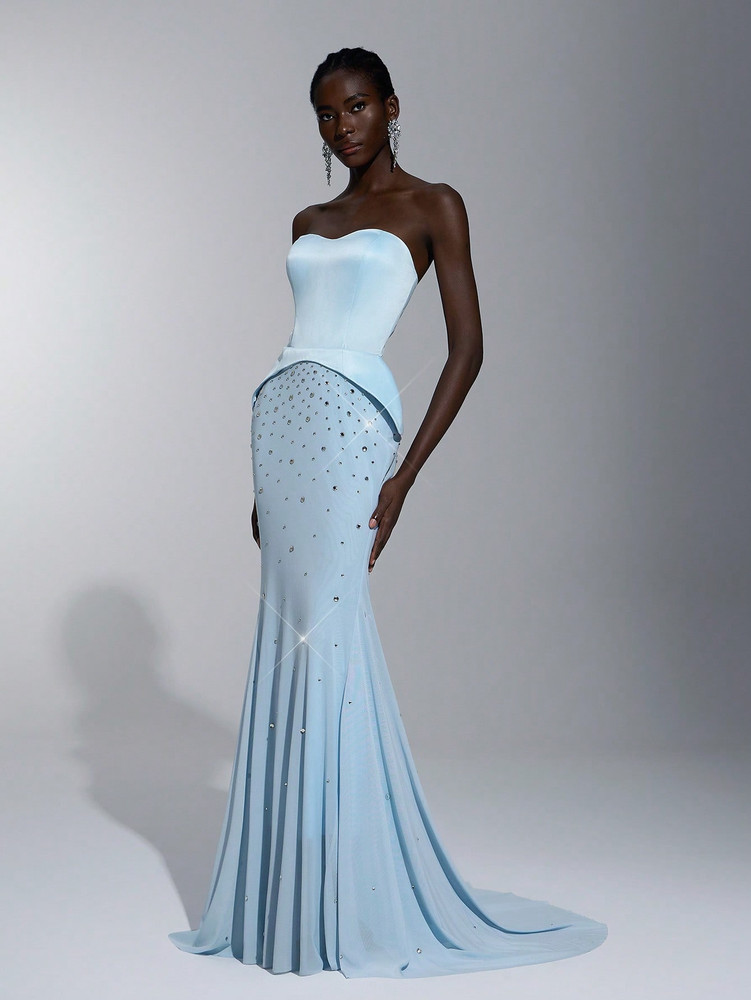 Nakita Gown - Baby Blue