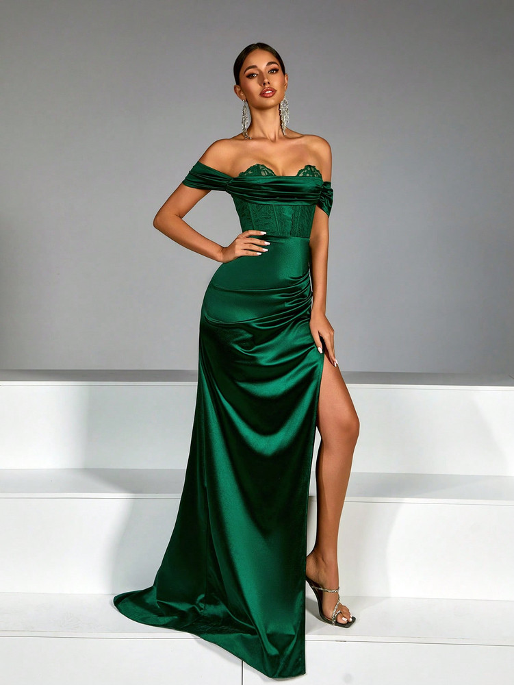 Danni Gown - Emerald Green