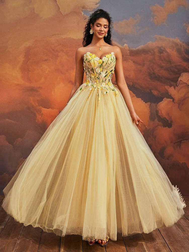 Astrid Gown - Yellow