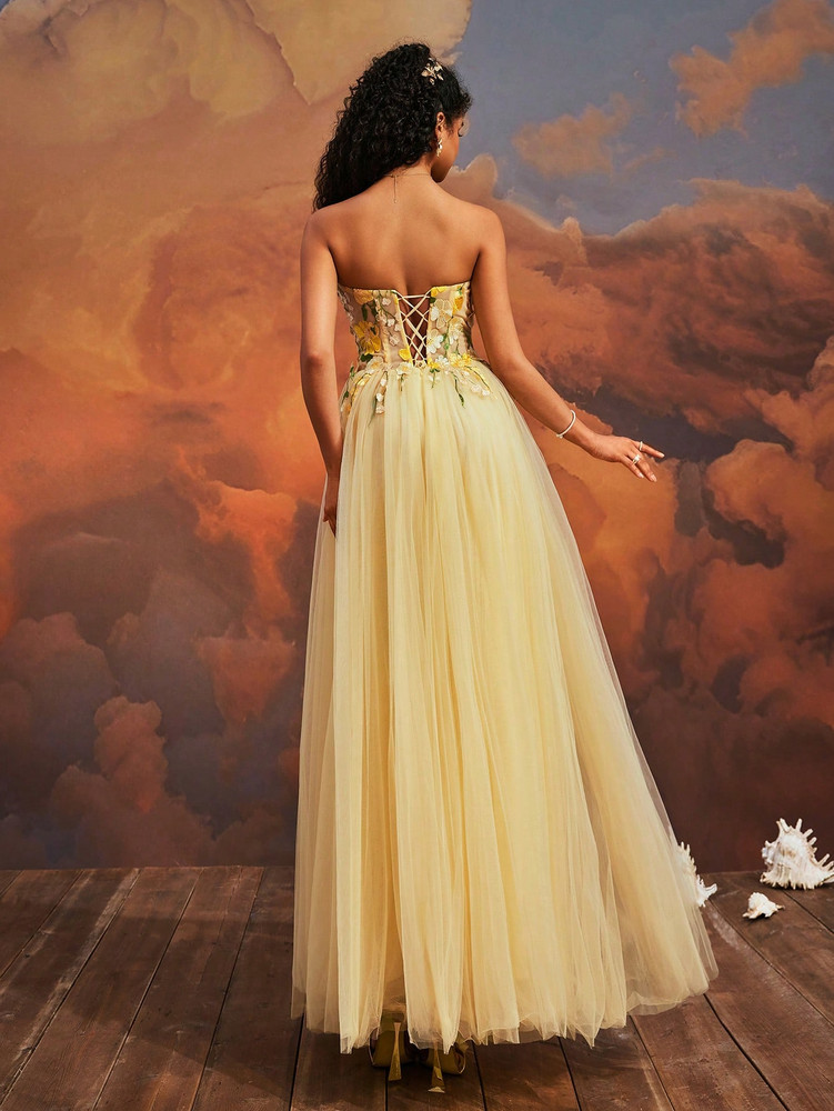 Astrid Gown - Yellow