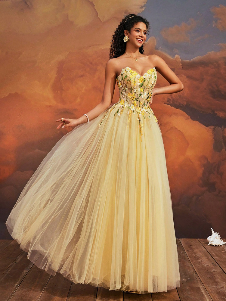 Astrid Gown - Yellow